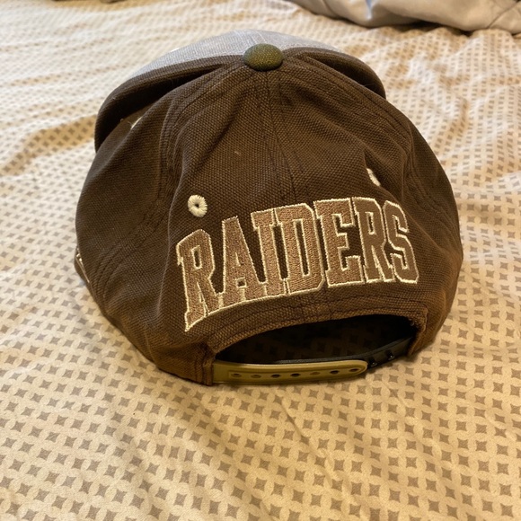 Mitchell & Ness x NFL x Raiders Earth Tones Snapback - Picture 1 of 6